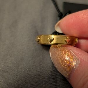 kate spade Gold Heart Accent Ring